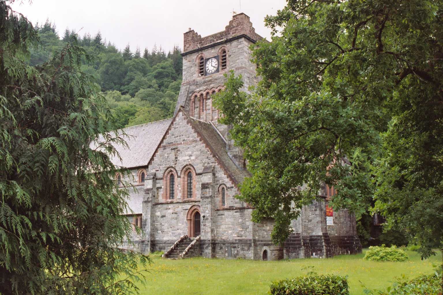 A church in Betwys-y-Coed.