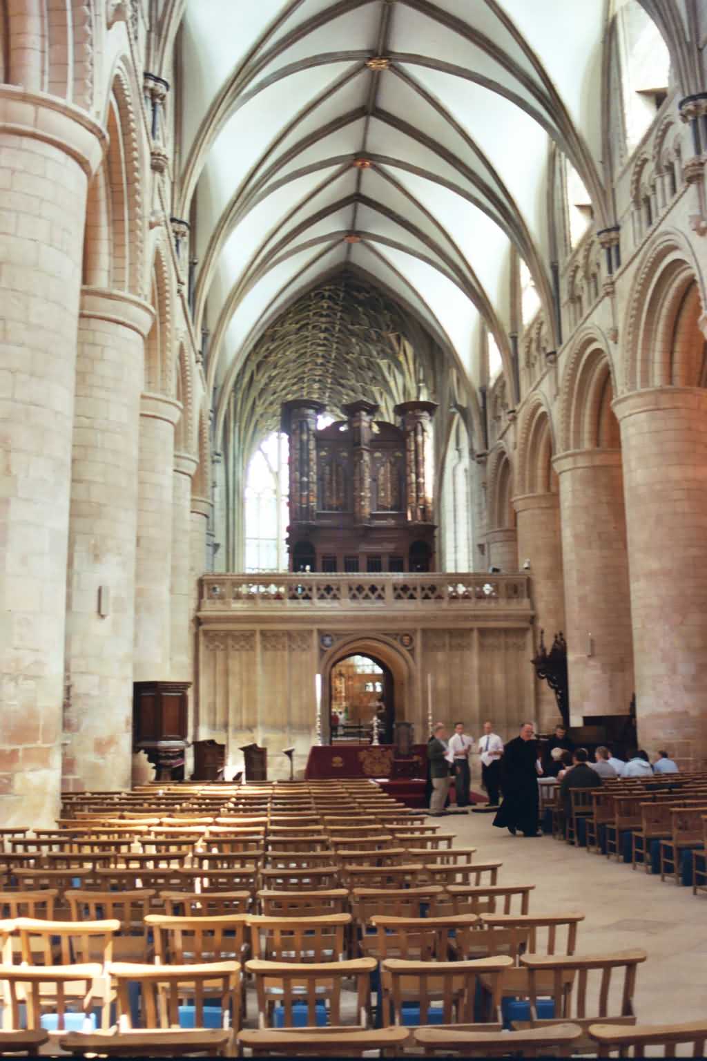 Gloucester Cathedral.