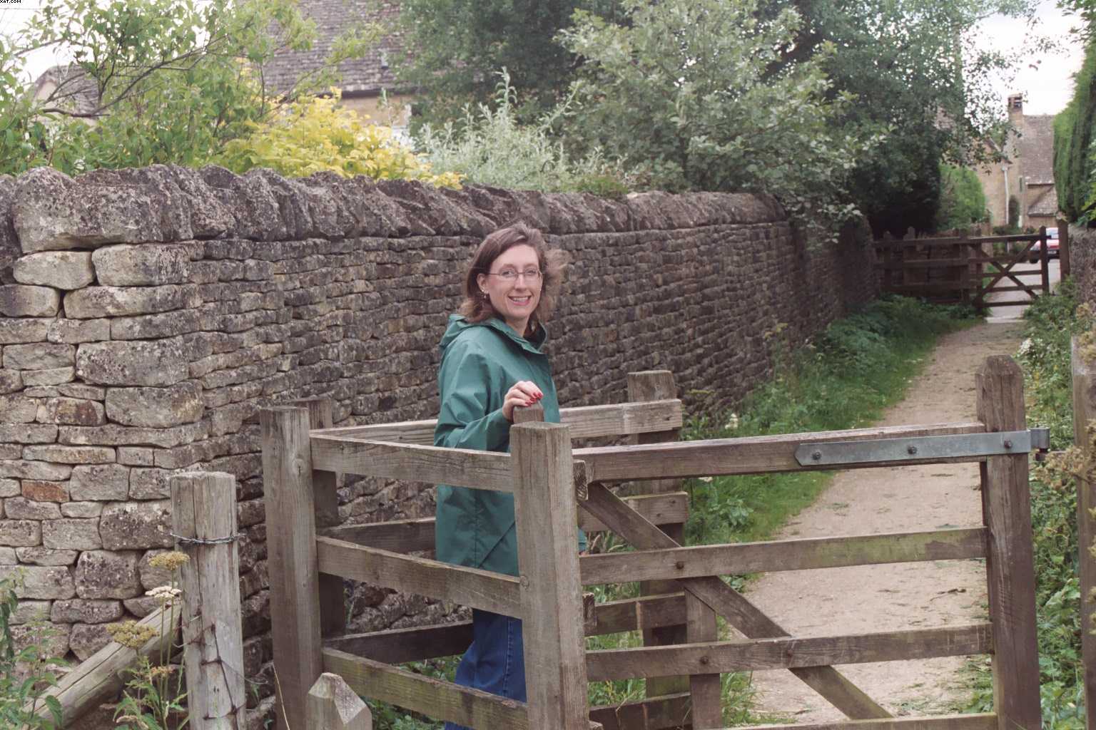 A gate in the Cotswolds.