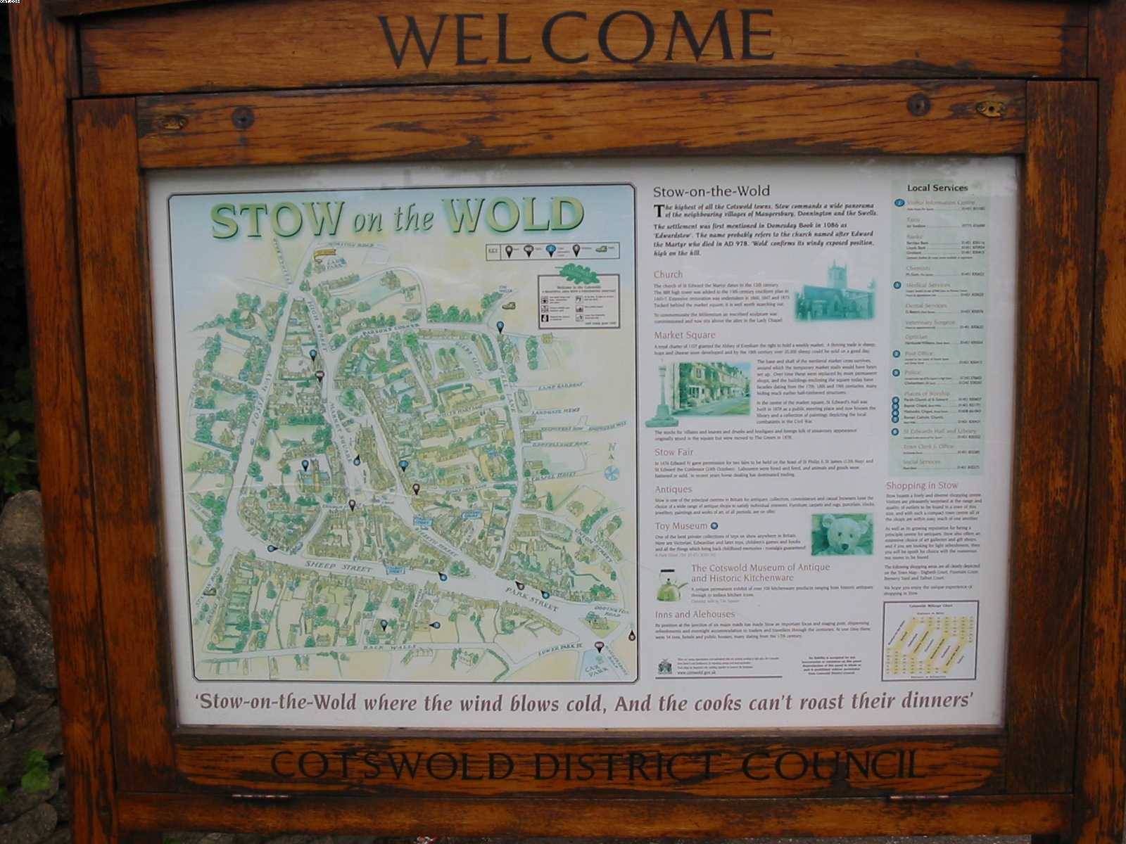 Sign of Stow